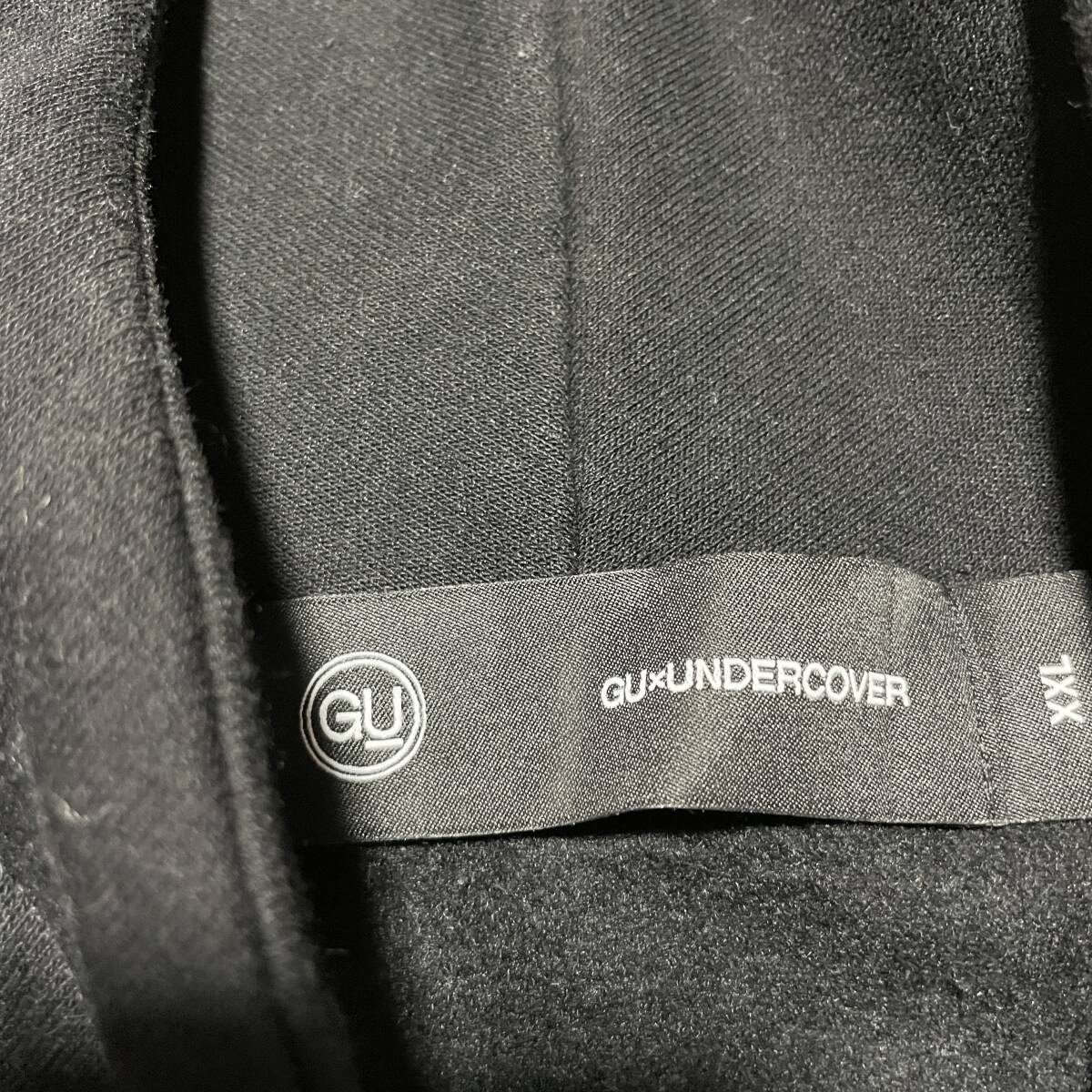 P-20　●GU×UNDERCOVER　サイズ XXL・黒！　パーカースェット●_画像4