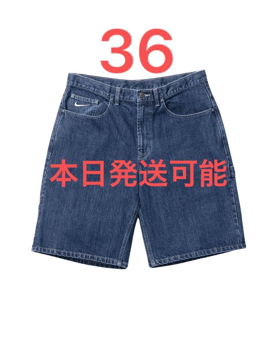 シュプリーム × ナイキ デニムショートパンツ インディゴ メンズ シュプリーム × ナイキ デニムショートパンツ インディゴ メンズ