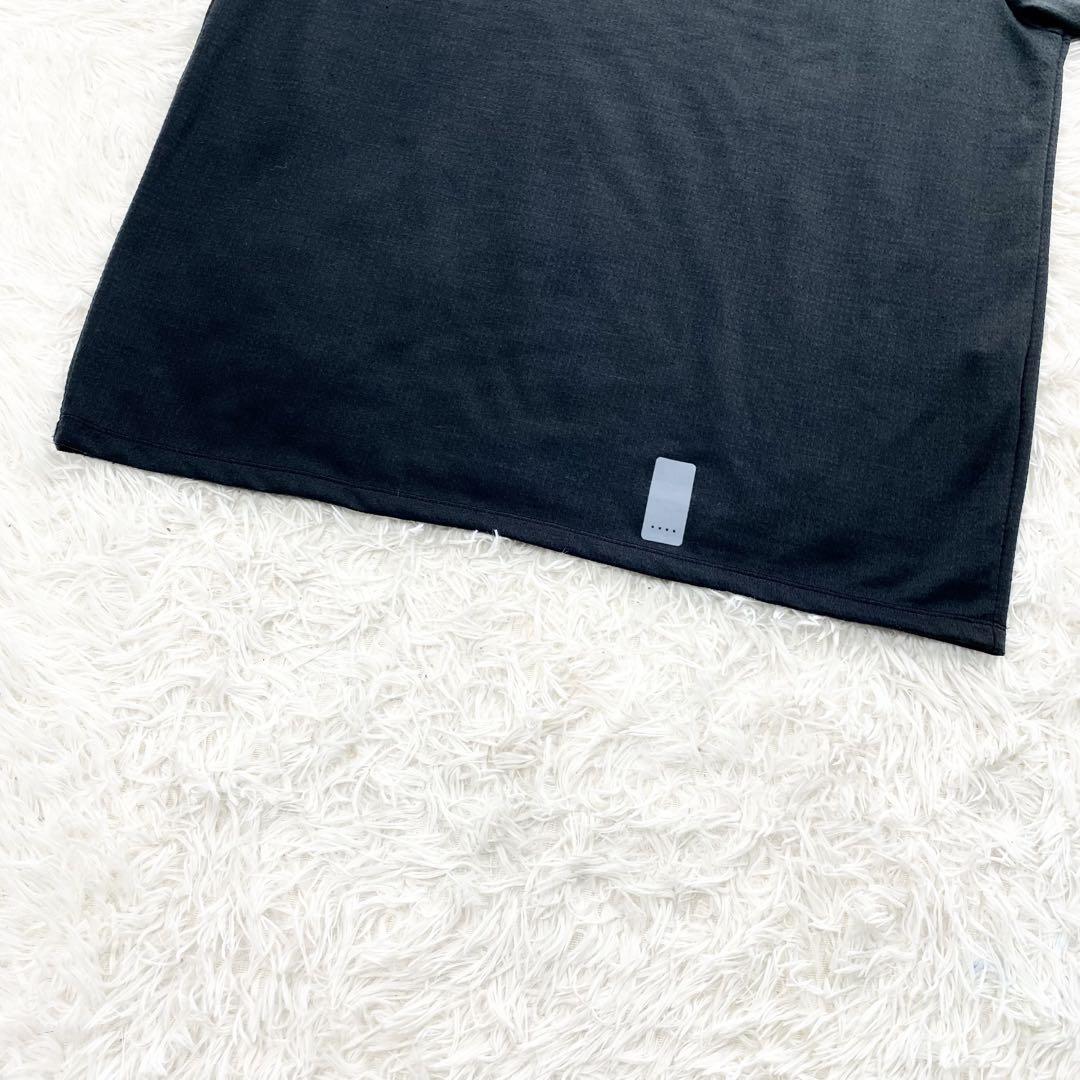 【希少サイズ・XL】TEATORA テアトラ ONEDAY TEE DELTA [4] 黒 Tシャツ デルタティー メンズ カットソー 速乾 軽量 ストレッチ 日本製