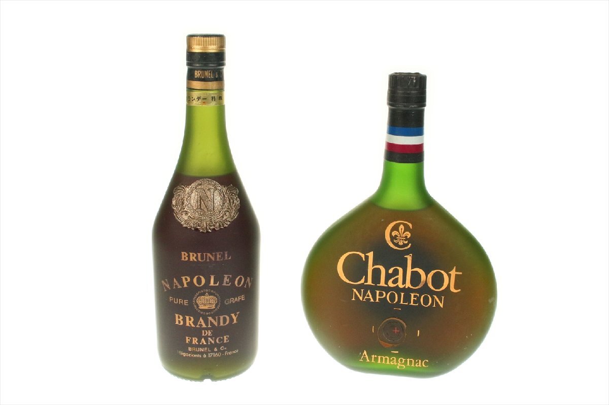 古酒 Chabot シャボー BRUNEL ブルネル ナポレオン NAPOLEON アルマニャック ブランデー 700ml 未開封 未開栓 3075bzの画像1