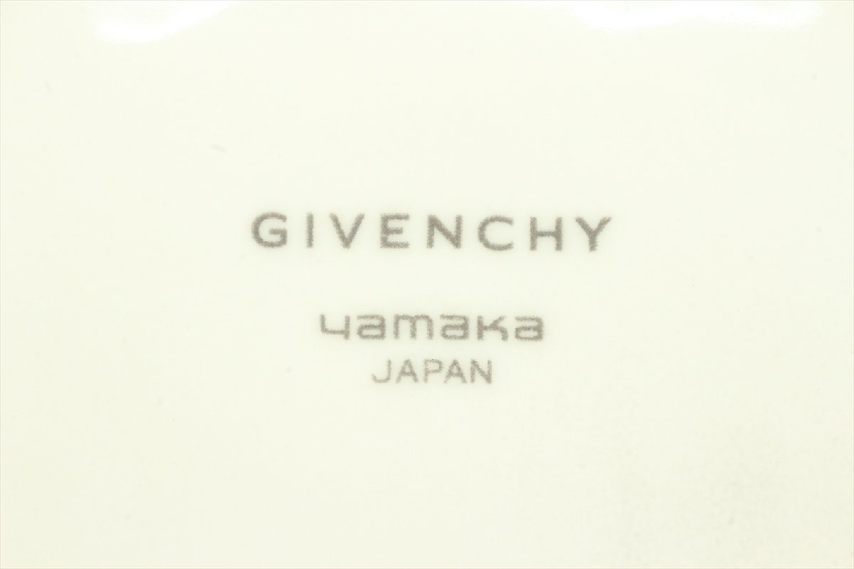 GIVENCHY ジバンシー GB79-51 パーティーセット 大皿 ×1 小皿 ×5 プレート 6枚セット Yamaka 山加商店 日本製 未使用 2954bzの画像6