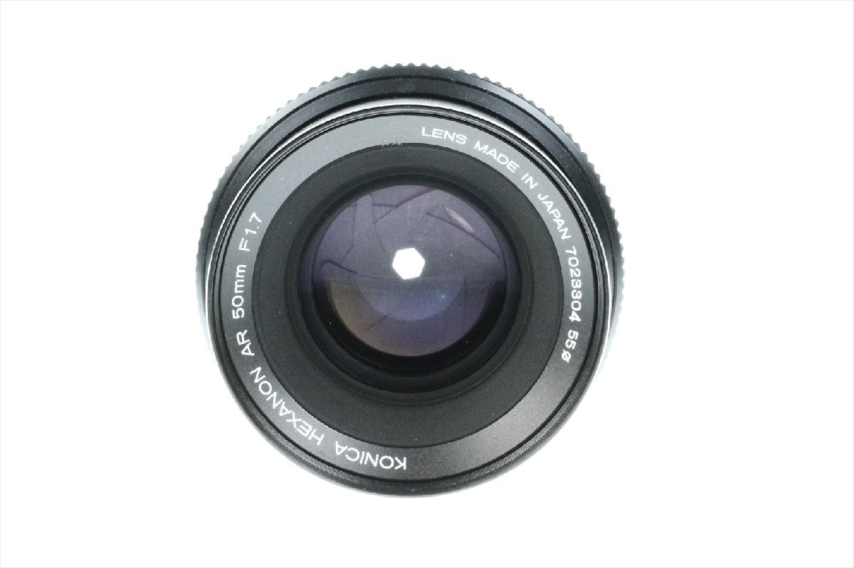 コニカ Konica AUTOREFLEX T3 ＋ HEXANON AR 50mm 1:1.7 LENS レンズ フィルムカメラ 一眼レフ 動作確認済 3074bz_画像9