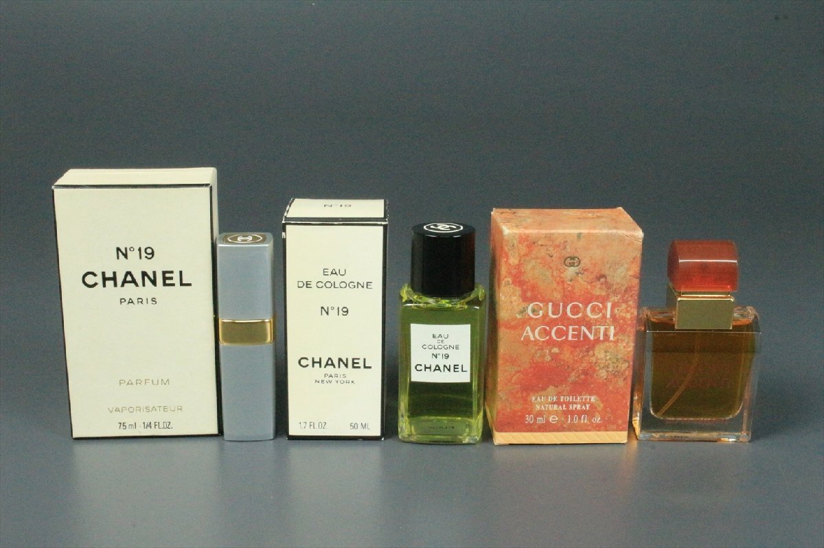 Парфюм 3 -Piece Set Chanel Chanel n ° 19 Gucci Gucci Accenti Ace Boyare Fragrance 3072Kbz