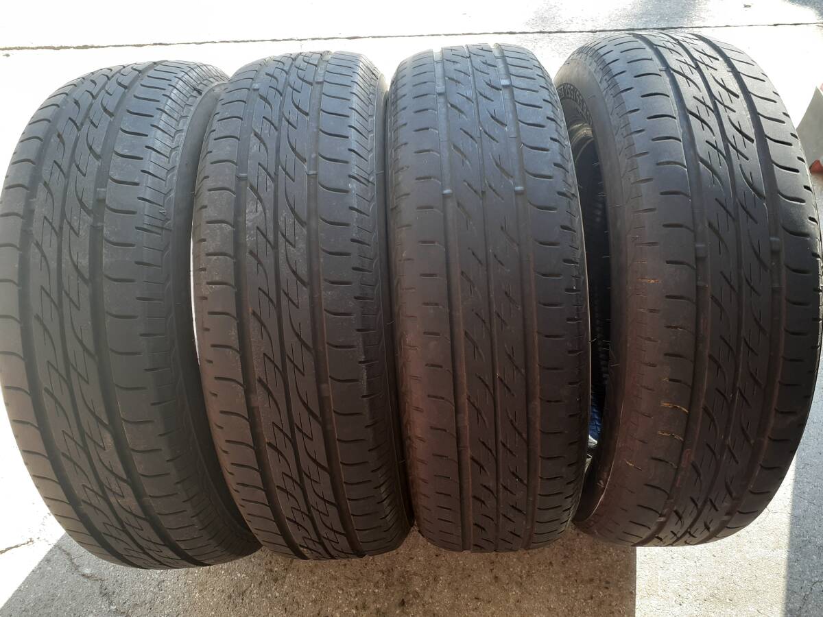 ブリヂストン ネクストリー  155/65R13 中古4本の画像1