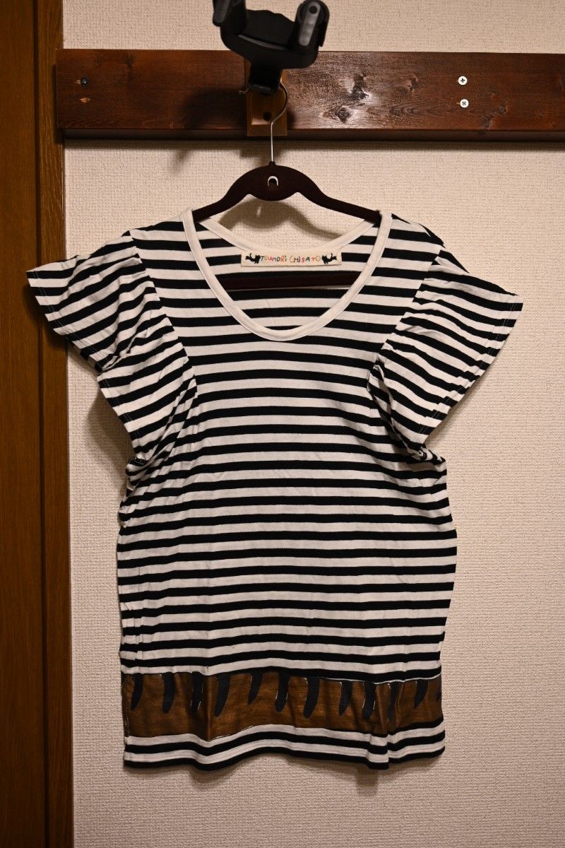 TSUMORI CHISATO レア　廃盤 ボーダー  半袖Tシャツ　サイズ2表記