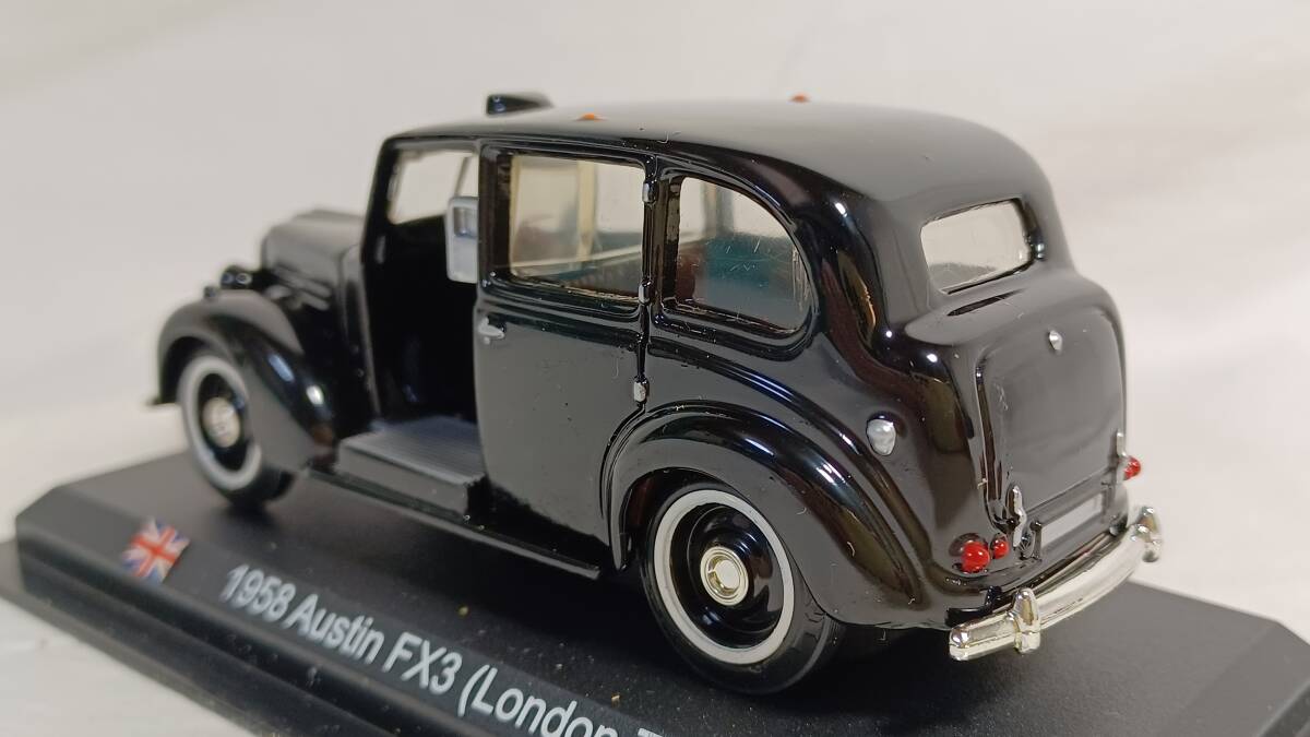 ※1/43 デルプラド 1958 オースチン ロンドンタクシー Austin FX3（London Taxi）名車図鑑 名車コレクション DelPrado 開封 極美品 の画像4
