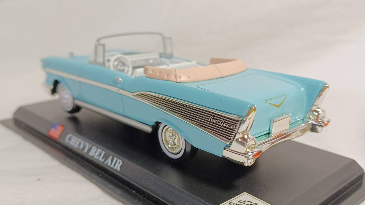 ※1/43 デルプラド シボレー ベルエア シェビー CHEVY BEL AIR 名車図鑑 名車コレクション DelPrado 開封 極美品 _画像4