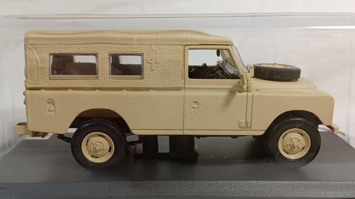 ※1/43 デルプラド ランドローバー シリーズ3 109 ミリタリー LAND ROVER SERIES Ⅲ 109 MILITARY 名車コレクション DelPrado 新品 未開封の画像4