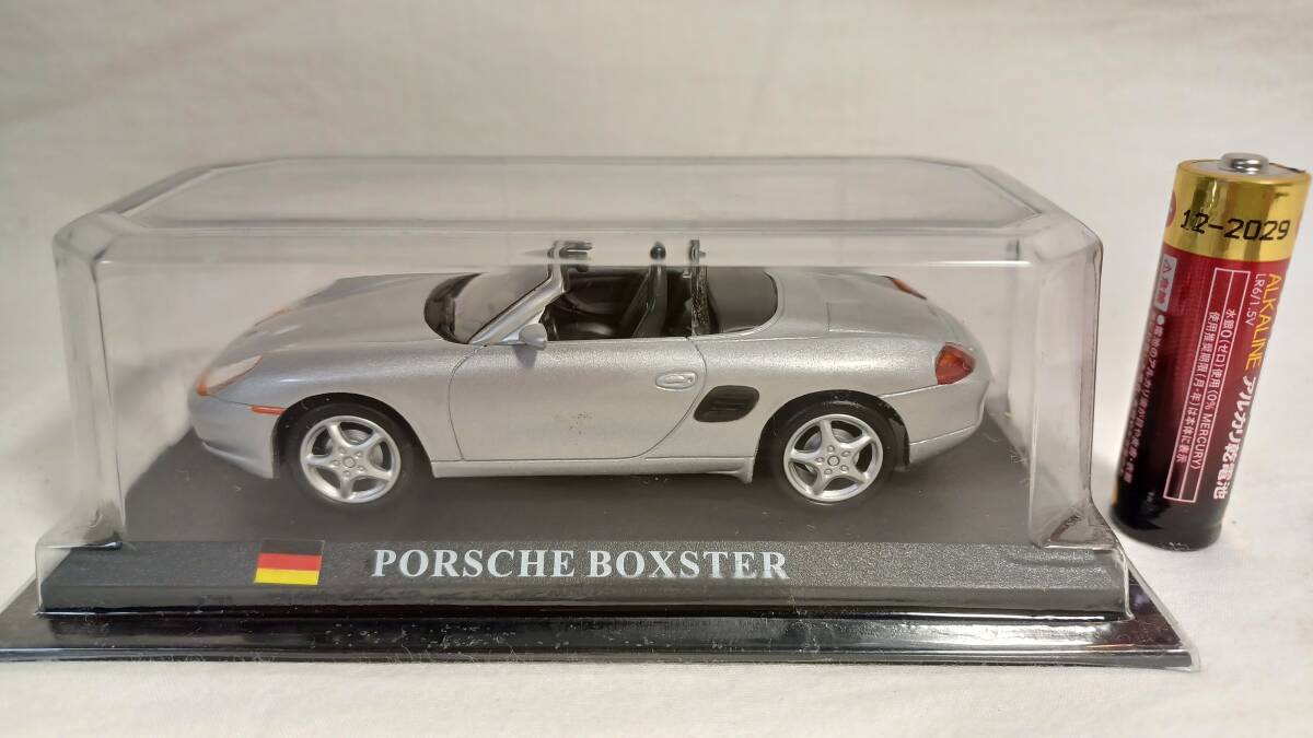 ※1/43 デルプラド ポルシェ ボクスター PORSCHE BOXSTER 名車図鑑 名車コレクション DelPrado 開封 極美品 の画像2