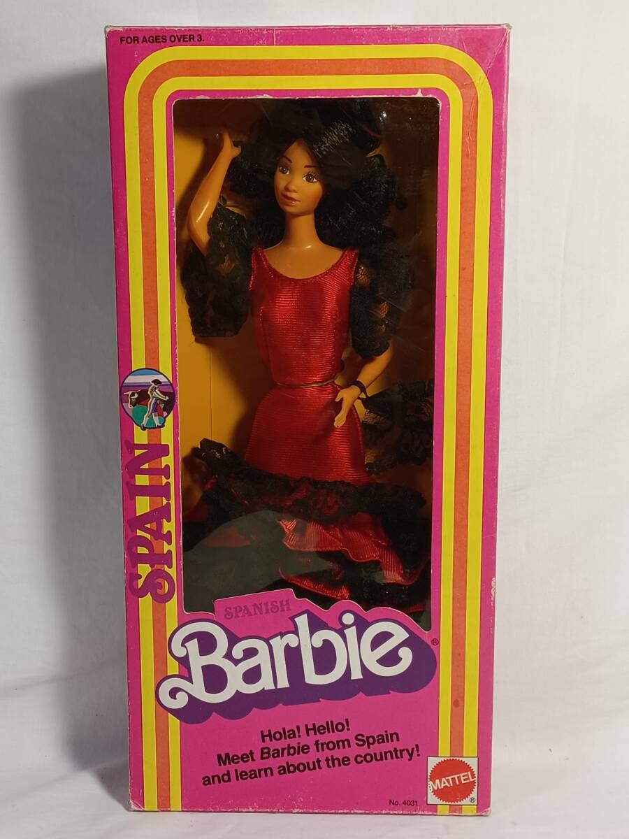 MATTEL「SPANISH Barbie」1期 箱入り 極美品 SPAIN マテル スパニッシュ バービー スペイン 世界旅行 民族衣装 Barbie of the Worldの画像1