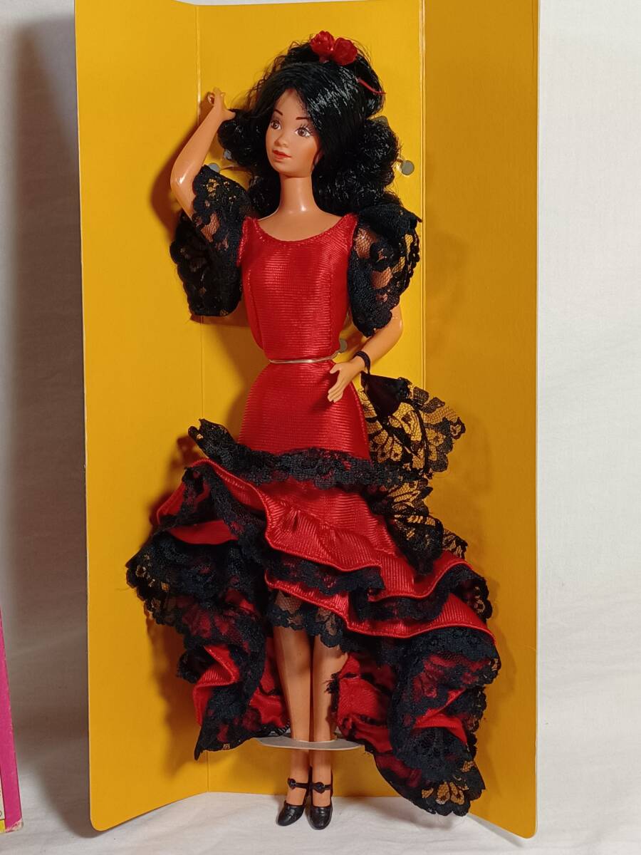 MATTEL「SPANISH Barbie」1期 箱入り 極美品 SPAIN マテル スパニッシュ バービー スペイン 世界旅行 民族衣装 Barbie of the Worldの画像2
