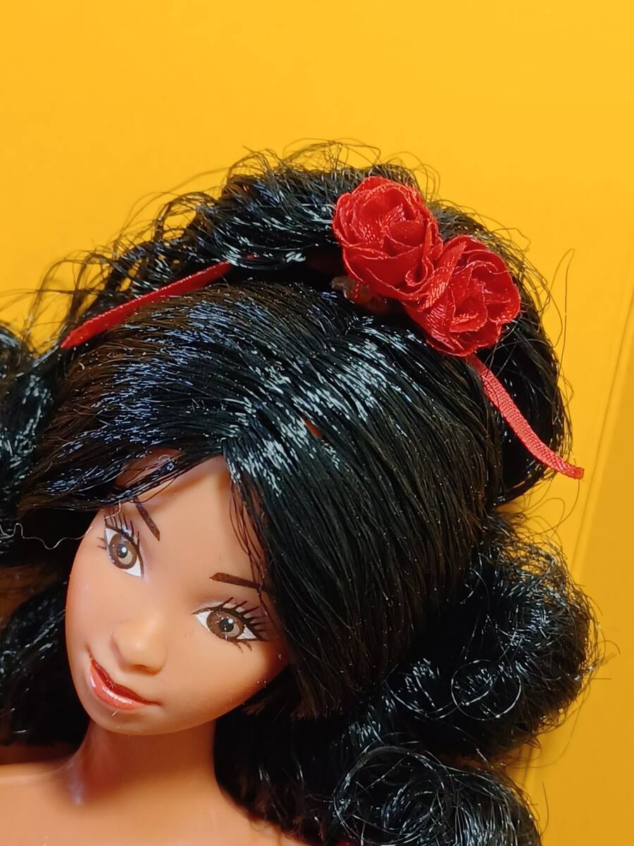 MATTEL「SPANISH Barbie」1期 箱入り 極美品 SPAIN マテル スパニッシュ バービー スペイン 世界旅行 民族衣装 Barbie of the Worldの画像9