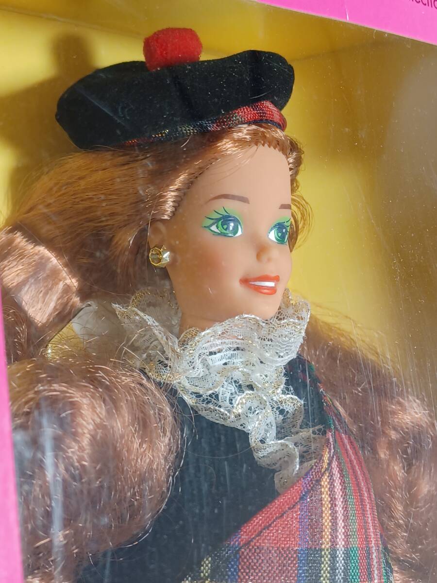 MATTEL「SCOTTISH Barbie」2期 新品未開封 極美品 マテル スコティッシュ バービー スコットランド 世界旅行 民族衣装 Barbie of the Worldの画像5