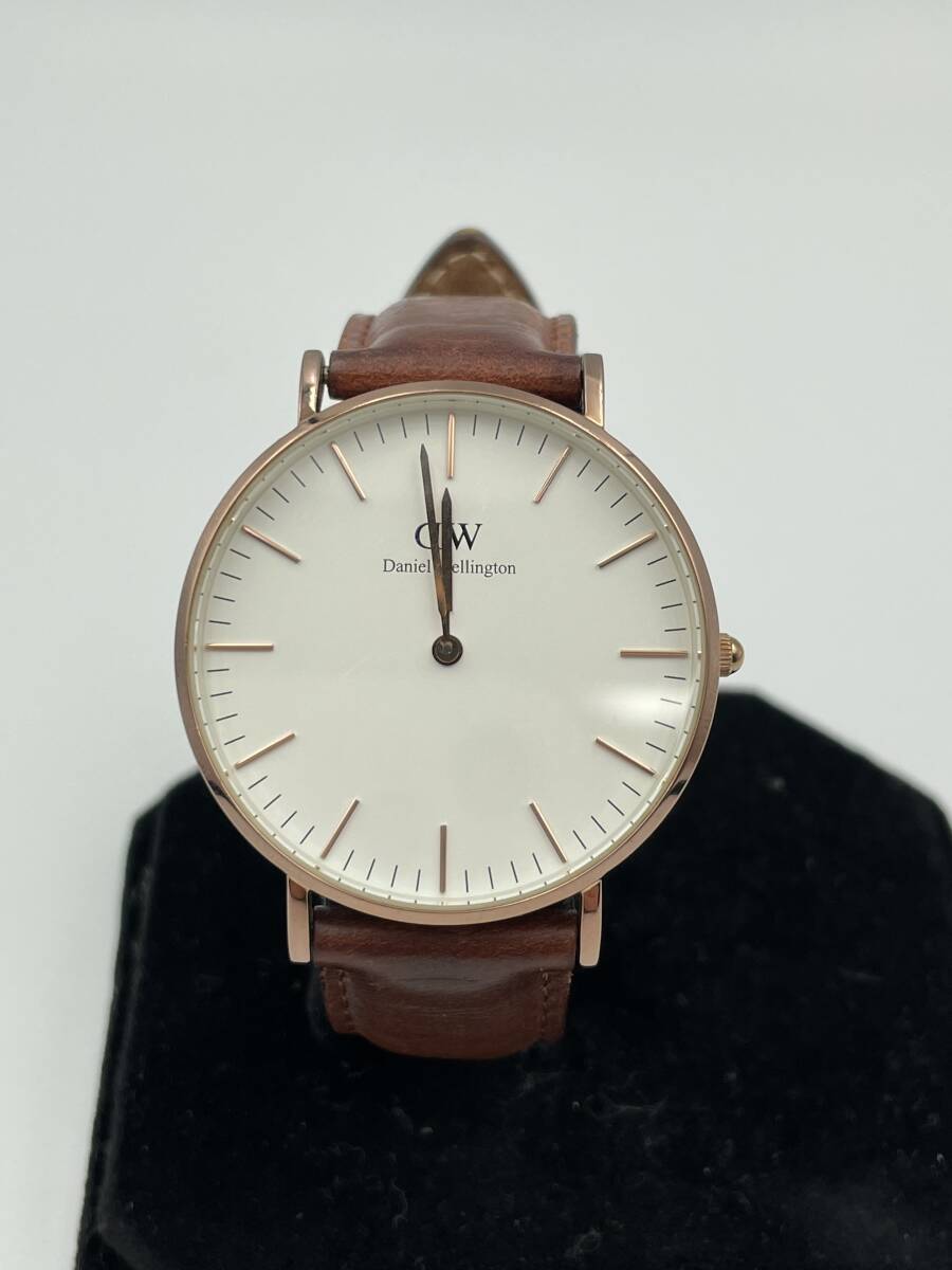 ★稼働品★ Daniel Wellington ダニエルウェリントン クォーツ腕時計 NO.6456の画像1