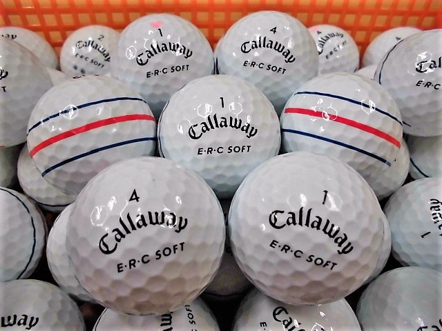 ●キャロウェイ Callaway【ERC SOFT】2021年/2019年モデル トリプルトラック ホワイト 50個 ロストボール●の画像2