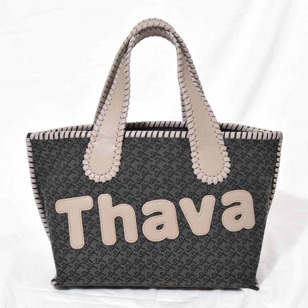 定価38,500円 新作 サマンサタバサ Samantha Thavasa ST Jacquard ジャガード サマタバ トートバッグ 2WAY ショルダーバッグ_画像4