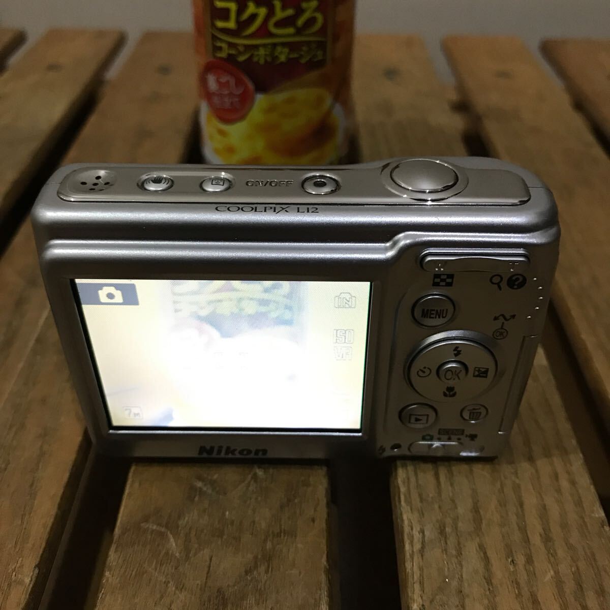 NIKON COOLPIX L12 ニコン クールピクス デジカメ ジャンク！の画像3