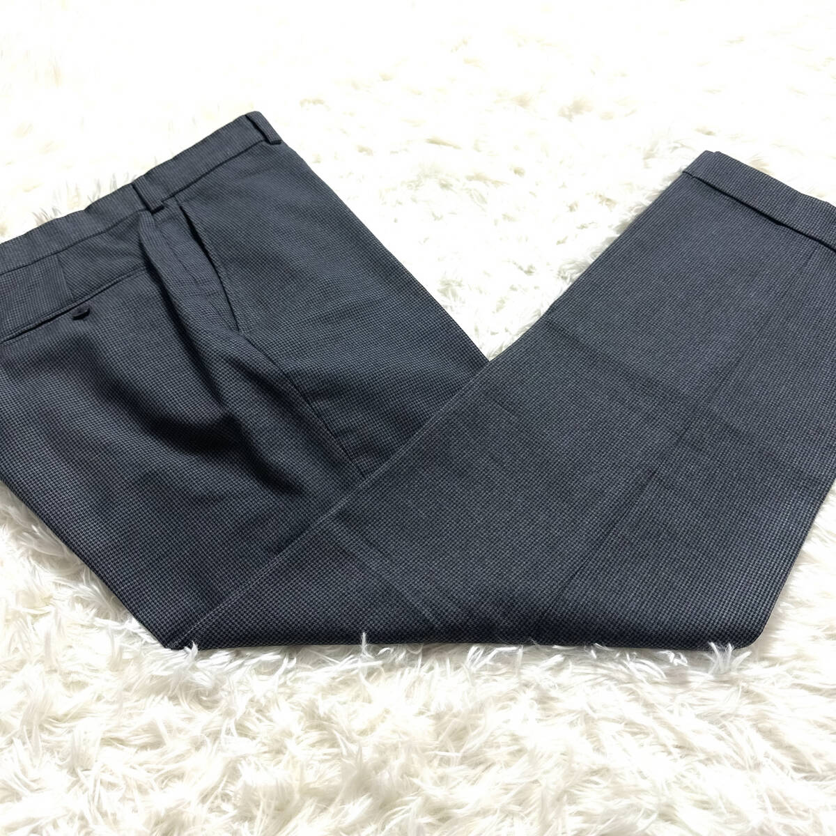  unused class XL.LL~L!BROOKS BROTHERS setup suit thousand bird .. pattern 38REG black gray black ash is undo toe s pattern 2 piece large Brooks Brothers 