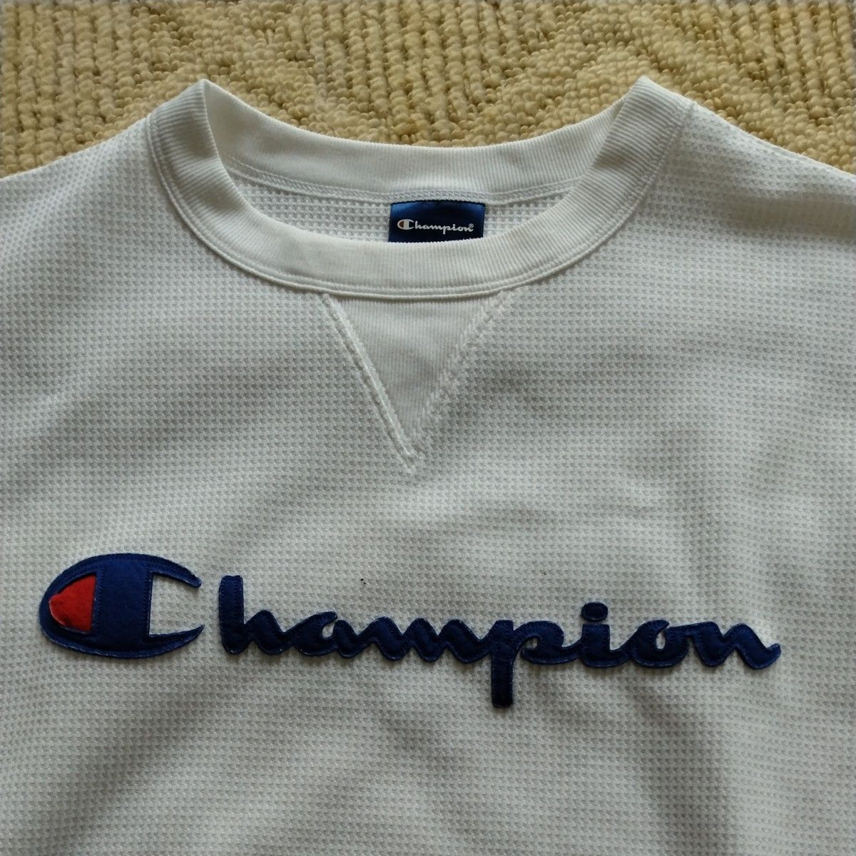 上下セット★ワッフル★五分袖★クロップドパンツ★シャカシャカ★Champion★チャンピオン★アディダス★adidas