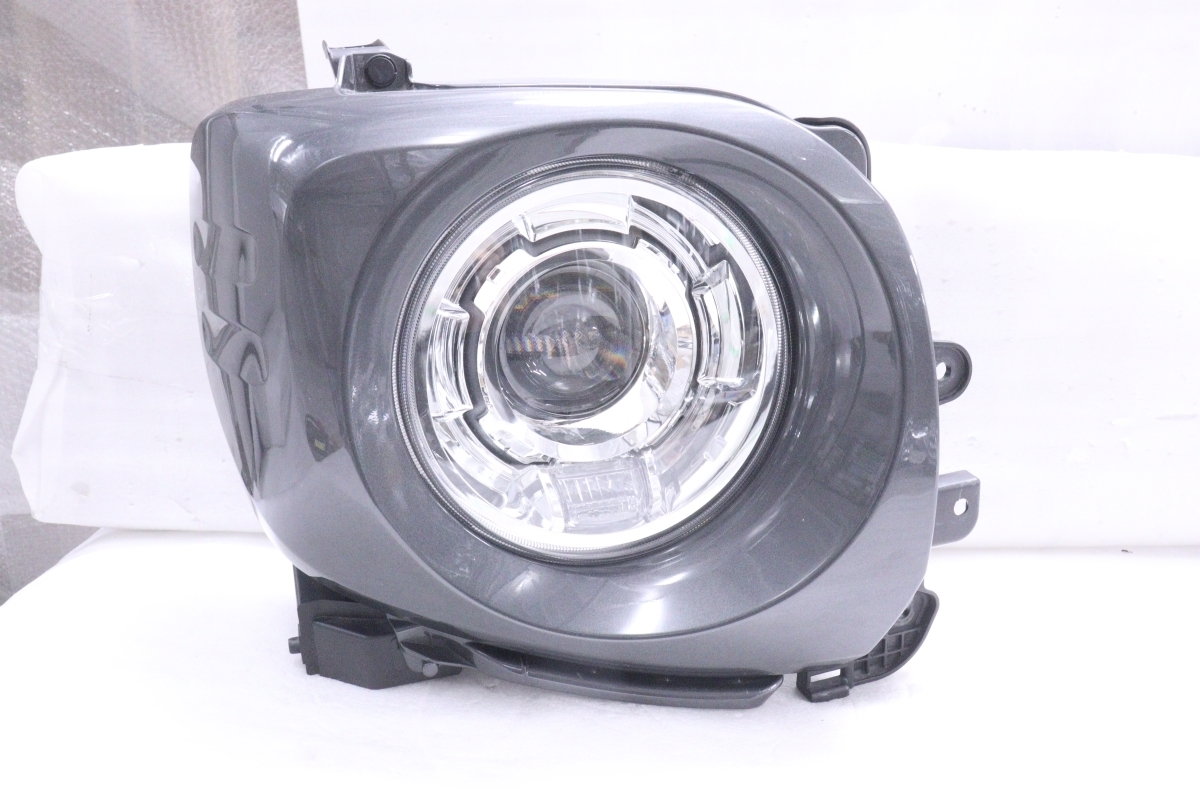 43-2389★美品★LED MK53S スペーシアギア★右ヘッドライト KOITO 100-5938G ASSY メッキ 純正★スズキ (KK)_画像1