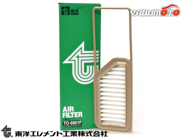 ピクシス メガ LA700A LA710A エアエレメント エアー フィルター クリーナー 東洋エレメント ターボ無 H27.07～R4.08_画像1