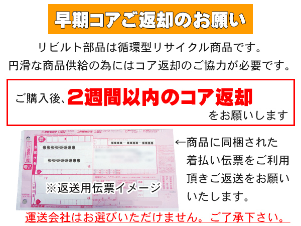 キャロル HB24S ビスカスカップリング リビルト RAP 株式会社アーネスト コア返却必要 同梱不可 送料無料_画像2