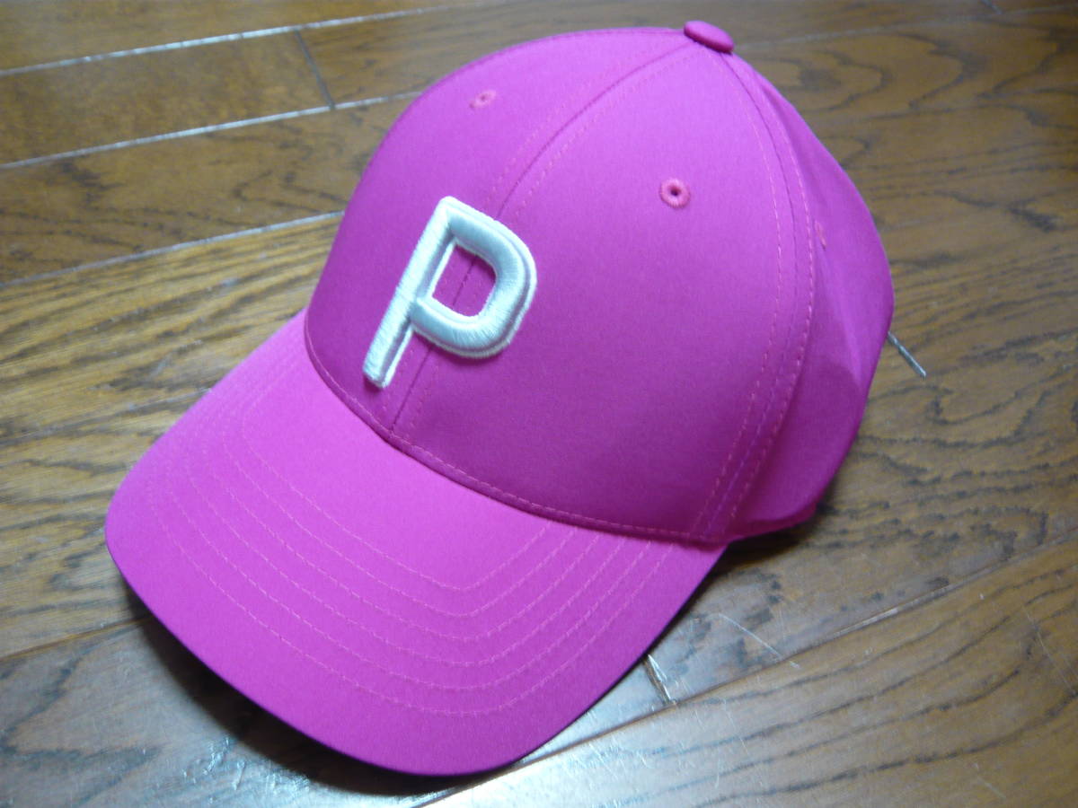  новый товар Puma Golf колпак P регулируемый колпак шляпа 