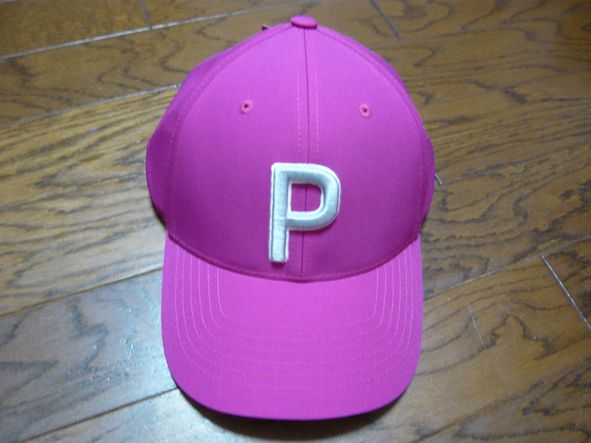  новый товар Puma Golf колпак P регулируемый колпак шляпа 