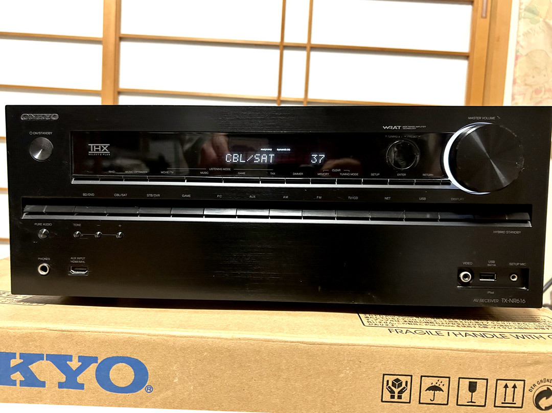 ONKYO オンキョー TX-NR616 AVアンプ AVレシーバー ジャンク_画像1