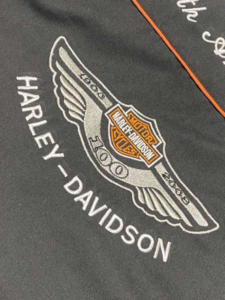 【中古】ハーレー 100th アニバーサリー シャツ 半袖 ハーレーダビットソン HARLEY‐DAVIDSON の画像6