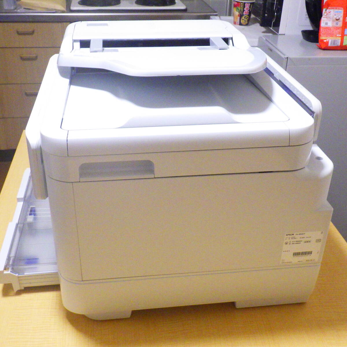 【動作品】EPSON エプソン インクジェットプリンター 複合機 PX-M5081F A3印刷可 ファックス スキャン 交換インク全色複数付き_画像4