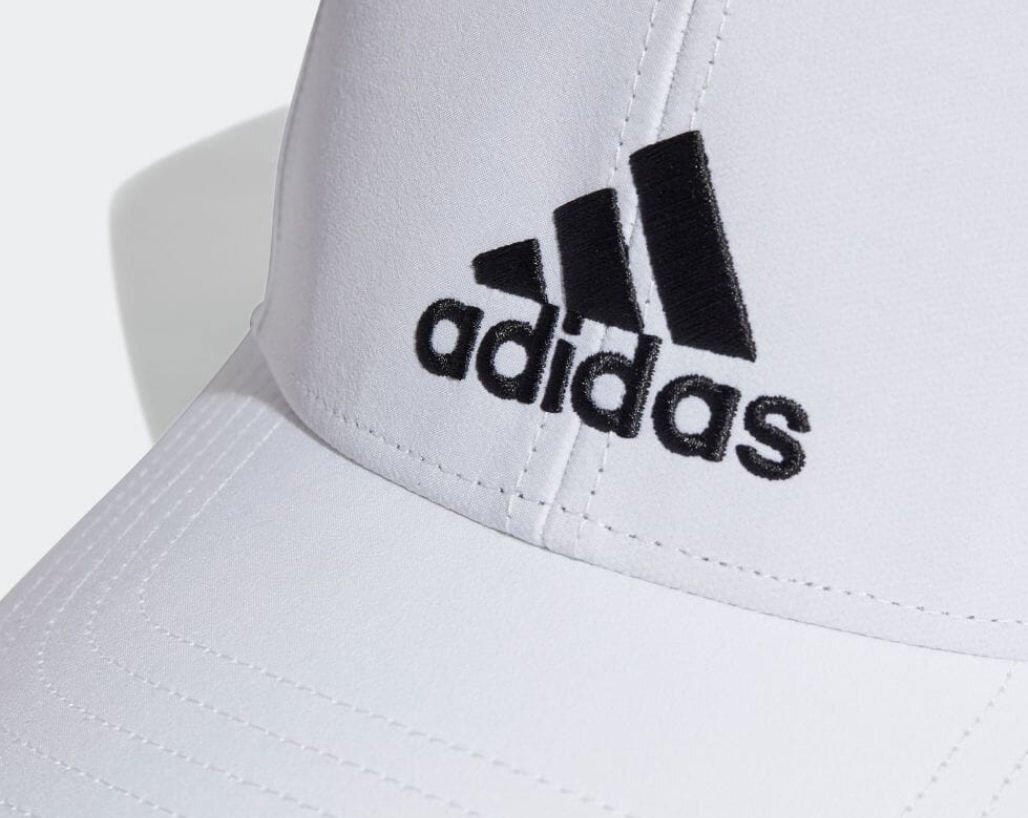 新品即決 ADIDAS LIGHTWEIGHT EMBROIDERED BASEBALL CAP WHT サイズ大きめ_画像4