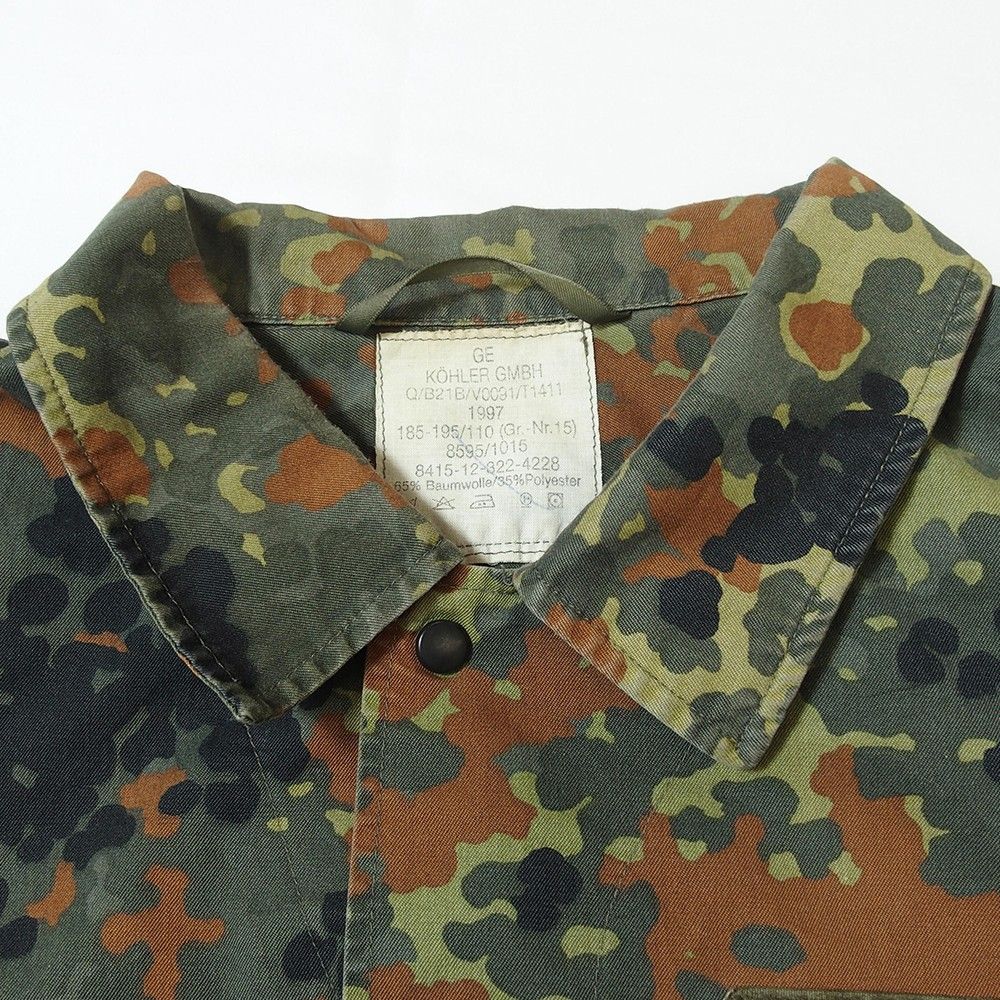 90's ドイツ軍 フレクターカモ ジャケット German Army Flecktarn Jacket ミリタリージャケット