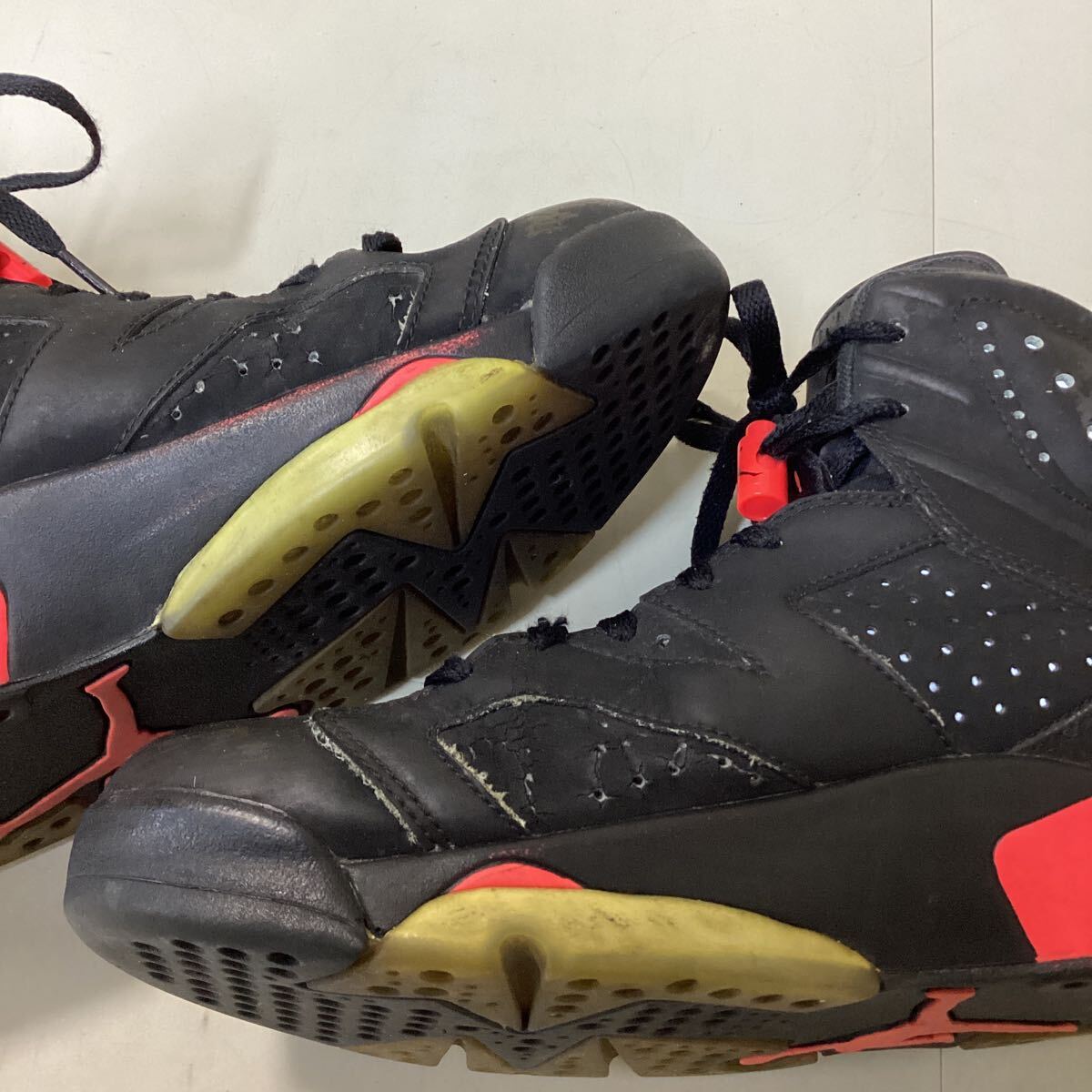 NIKE ナイキ AIR JORDAN 6 RETRO エアジョーダン6 レトロ スニーカー 384664-023 中古品 28.5cm_画像6