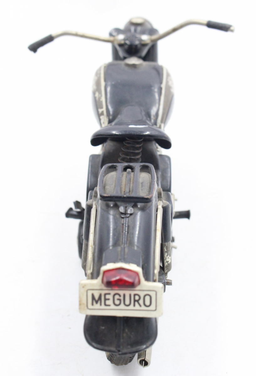 【ト静】 ★ ブリキのオートバイ メグロ MEGURO バイク 玩具 おもちゃ レトロ 希少 レア 入手困難 ヴィンテージ 現状販売 GC685GCG34