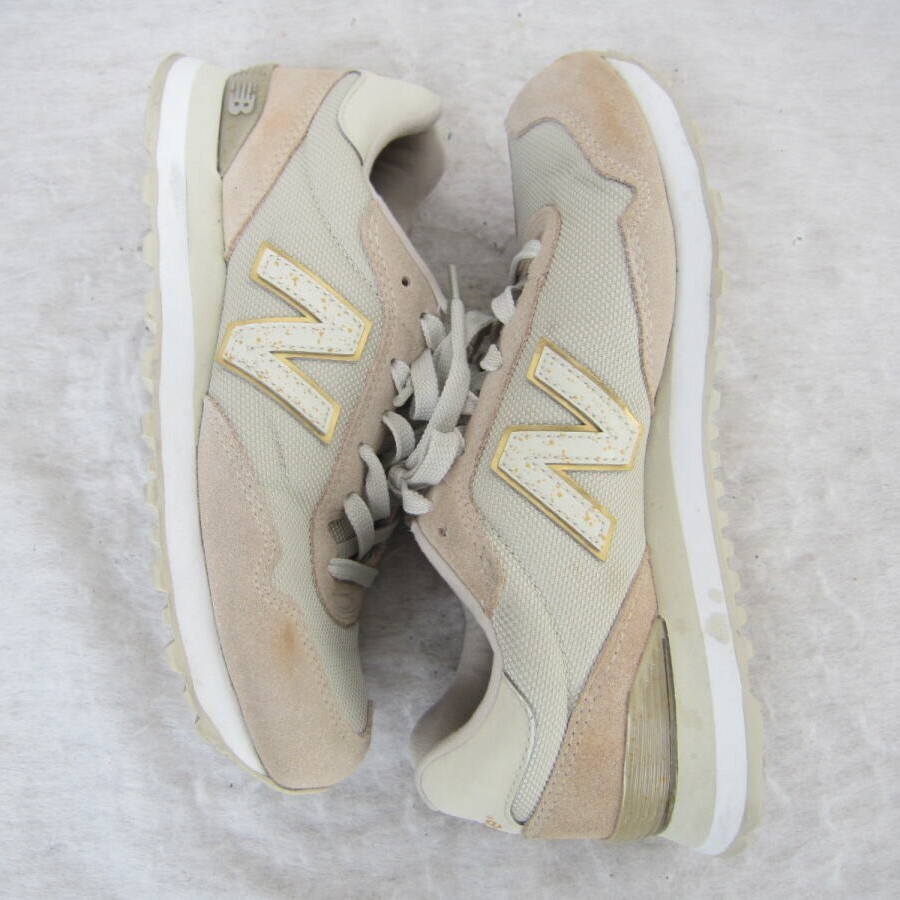 NEW BALANCE 515（ニューバランス）（WL515HRO）　ベージュ金　　wm25㎝ B　US8　　2019年製　　レディース　　ok2402C_画像3