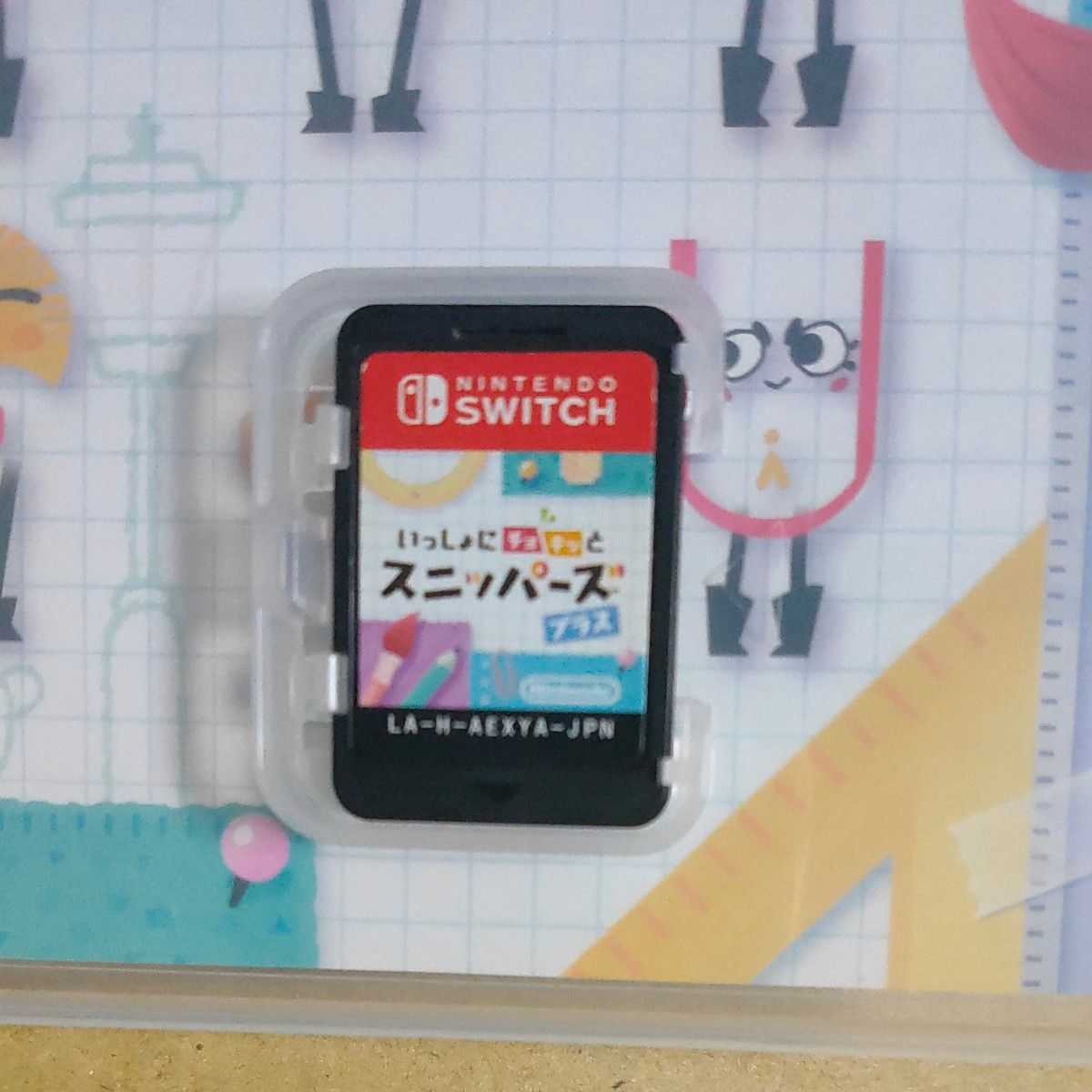 【Switch】 いっしょにチョキッと スニッパーズ プラス　封入特典ステッカー3枚セット付き