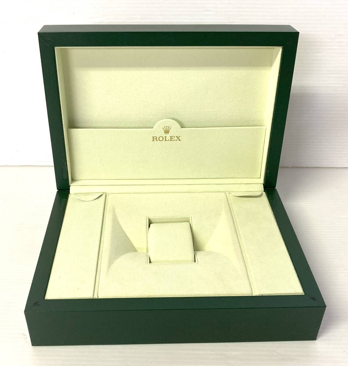 ★☆純正 ROLEX ロレックス 時計ケース モス 特大箱 宝石箱 箱 ボックス 外箱 ウォッチケース BOX 時計ケース アクセサリーケース 30ス☆★の画像2