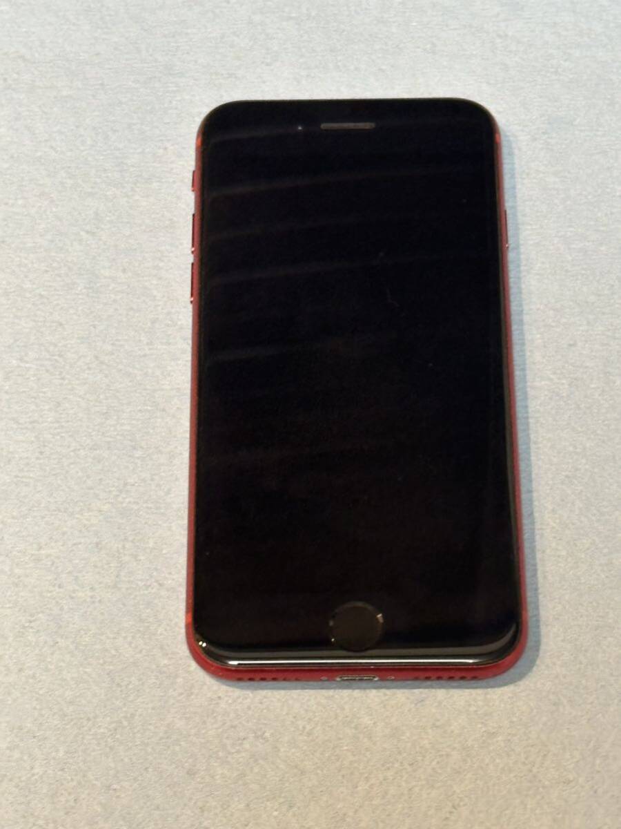 [美品] iPhone SE 第二世代 128GB 赤 PRODUCTRED シムロックなし 最大85％ 購入docomoの画像1