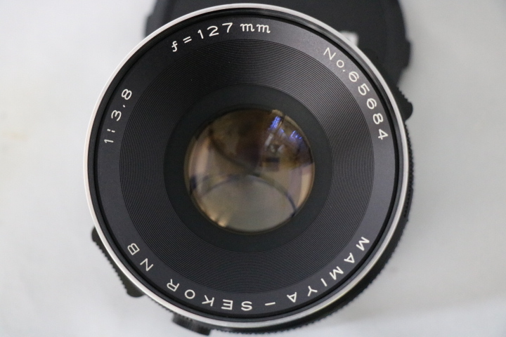 MAMIYA-SEKOR NB 127mm f3.8 MF Lens for RB67 Pro S SD ジャンクの画像6