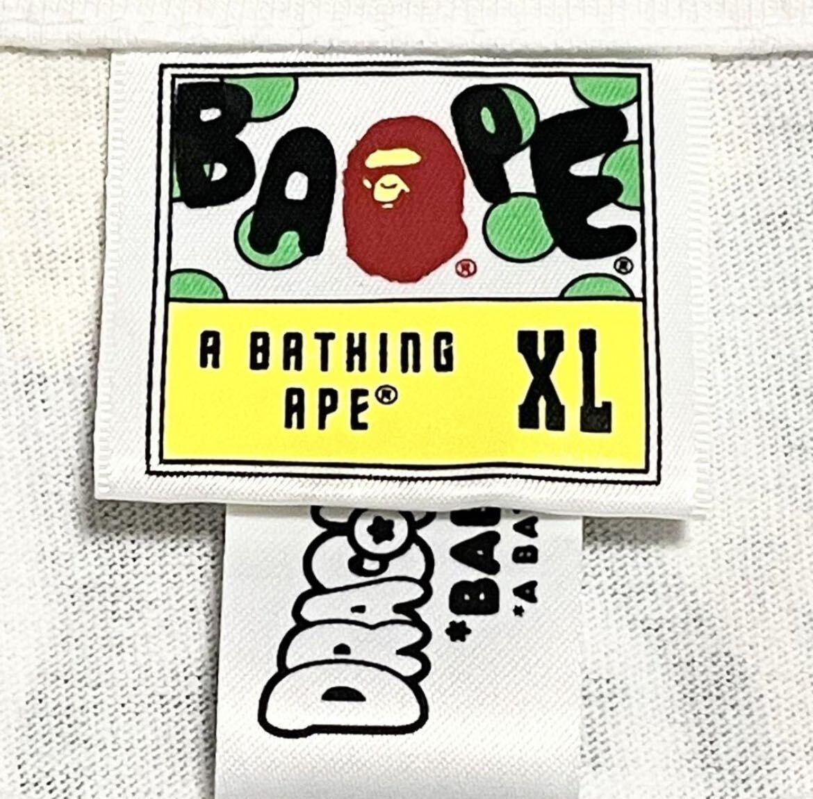 ドラゴンボール×エイプ　【XL】A BATHING APE Tシャツ メンズ 専用袋付　試着のみ　鳥山明_画像8