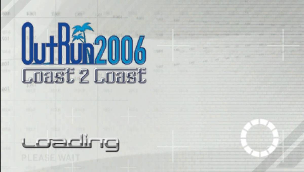 * overseas edition *PSP* OutRun 2006: Coast 2 Coast out Ran not yet sale in Japan used rare 