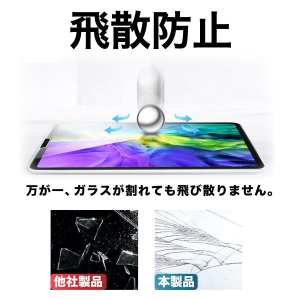 iPad Air2 Air Pro 9.7 ガラスフィルム ブルーライトカットの画像7
