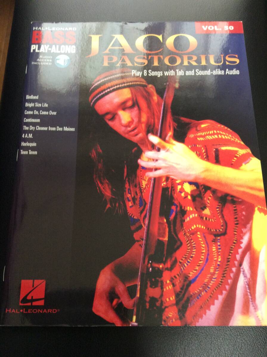 「Jaco Pastorius」 (Hal Leonard Bass Play-Along) ジャコ・パストリアスの画像1