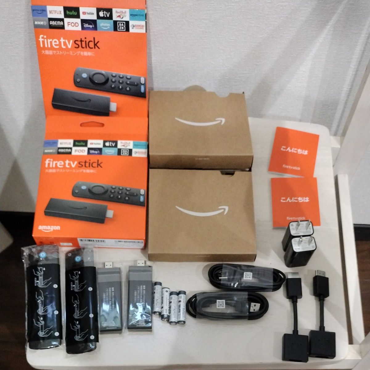 【2台セット】Amazon Fire TV Stick Alexa対応音声認識リモコン付属 （第3世代）　