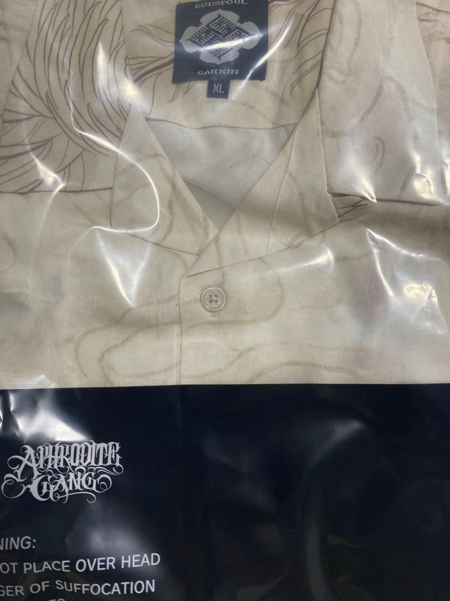 GAKKIN BUDSPOOL 渦軍鶏 L/S HAWAIIAN SHIRT シャツ ガッキン GAKKIN BUDSPOOL 渦軍鶏 L/S HAWAIIAN SHIRT シャツ ガッキン