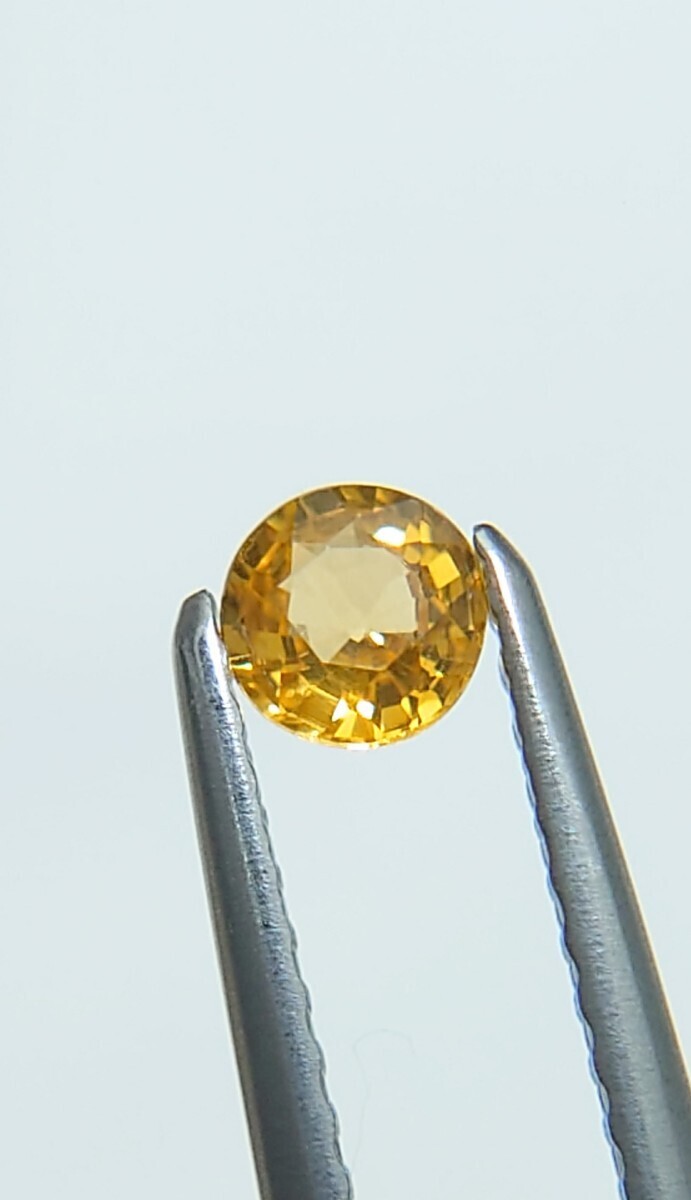 極美品！　イエローサファイア　0.27ct ルース（LA-6807）_画像4