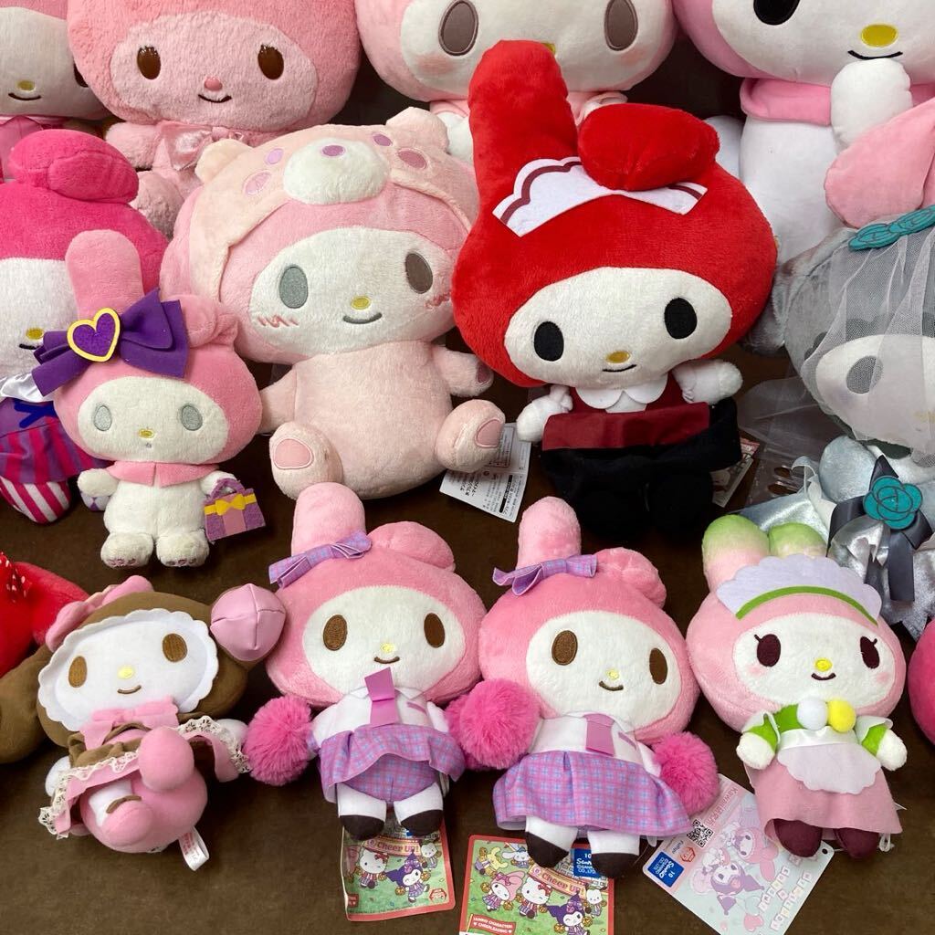 RK020)サンリオ マイメロディ ぬいぐるみ 大量セット まとめ売り Sanrio SMILES マイメロ リズメロ プライズの画像5