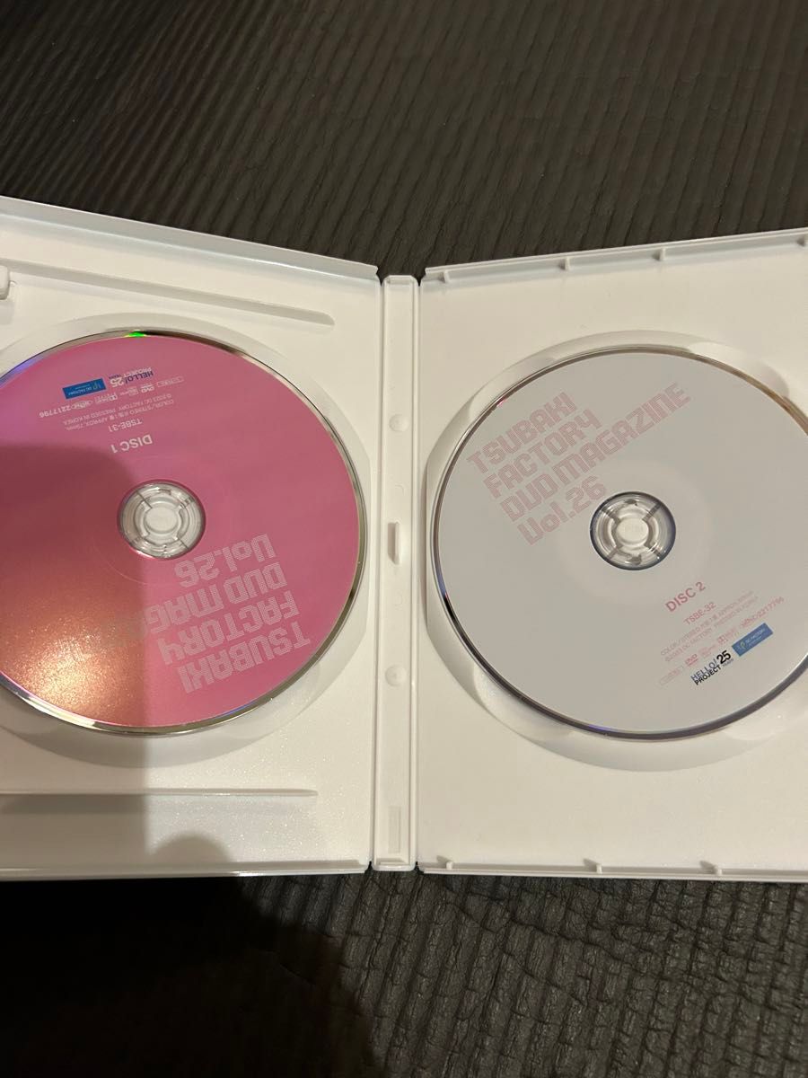 つばきファクトリー　DVD 　MAGAZINE 26　DVDマガジン　２枚組