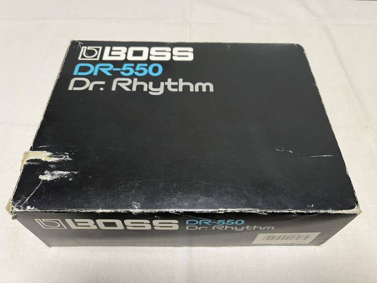 動作良好★BOSS★ボス★DR550★Dr.Rhythm★リズムマシン★ドラムマシン★16bitダイナミックレンジPCM音源★MIDI IN端子装備★Roland★DTMの画像9